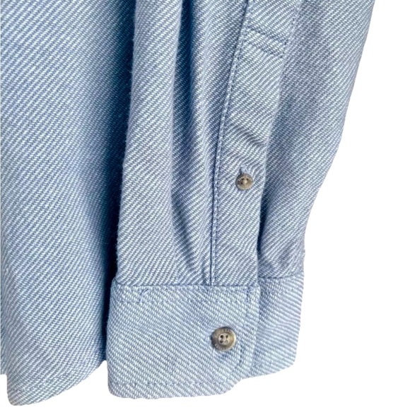 NWT! Men's Eddie Bauer Button Down Twill Shirt Size Medium - Picture 3 of 5